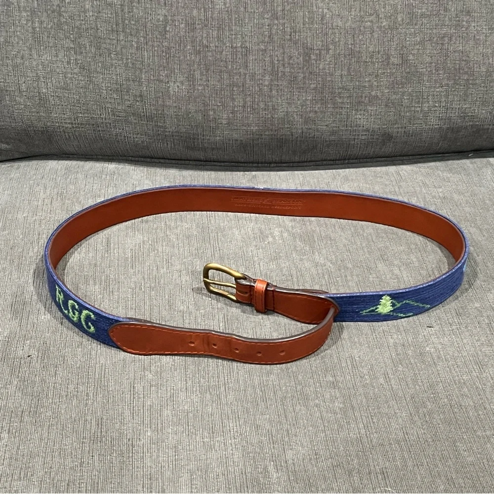 Smathers & Branson hand stitched